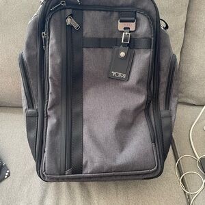 TUMI Gray travel luggage/Backpack